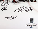 Avalanche (6) MacKinnon, Landeskog, +4 Signed 16x20 Photo LE #8/100 Fanatics