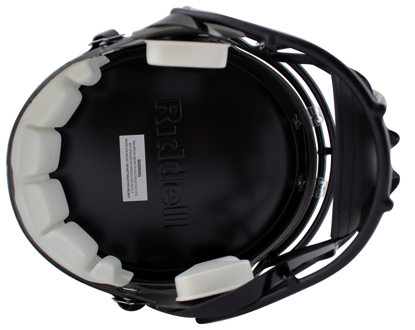 Miami Michael Irvin Signed 2017 Alt Black Full Size Speed Rep Helmet BAS Wit