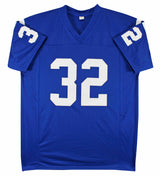 Edgerrin James Authentic Signed Blue Pro Style Jersey Autographed BAS