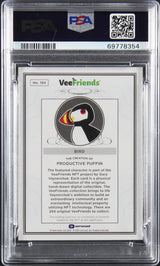 Gary Vaynerchuck Signed 2022 Productive Puffin #194 Card Grade 10/9 PSA Slab