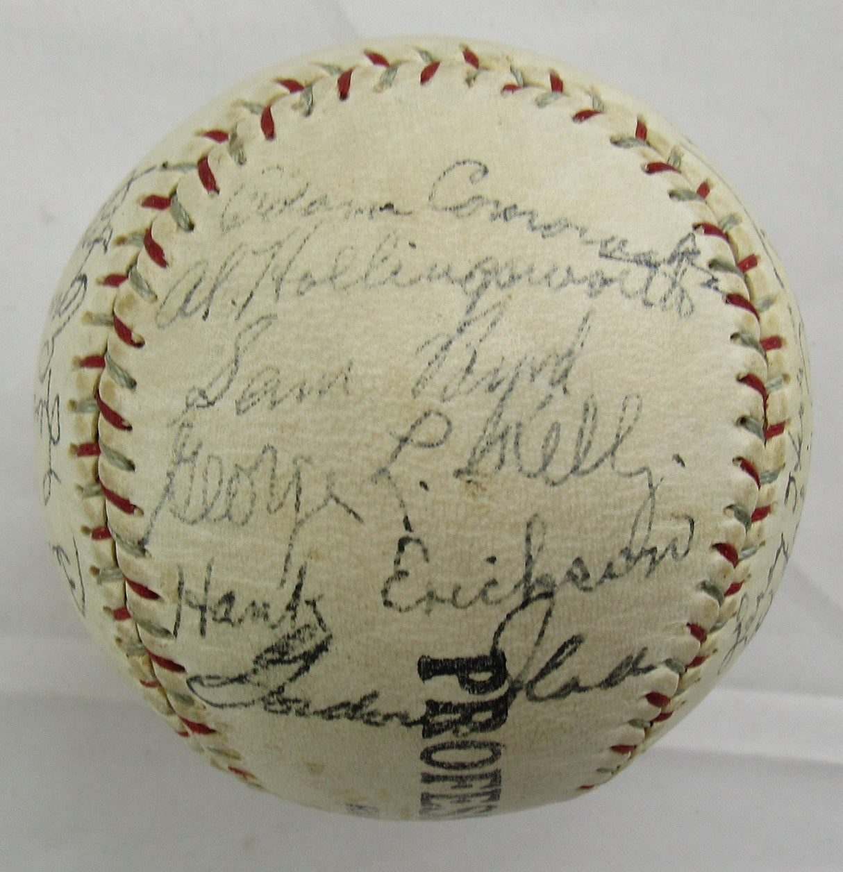 1935 Cincinnati Reds Team Signed Auto Rawlings Baseball JSA LOA Copy Z32303