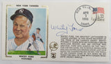 Whitey Ford Signed Auto Envelope II Zaso Cachet