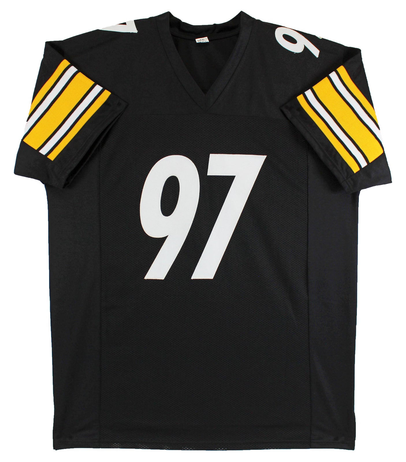 Cam Heyward Authentic Signed Black Pro Style Jersey Autographed BAS Witnessed