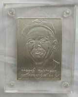 1957 Topps Signed Brooks Robinson Highland Mint Card - Silver 4.25oz