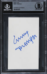 Emma Thompson The Tall Guy Authentic Signed 3x5 Index Card BAS Slabbed 2