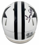 Cowboys Emmitt Smith & Tony Dorsett Signed 1960-63 TB Speed Mini Helmet BAS Wit