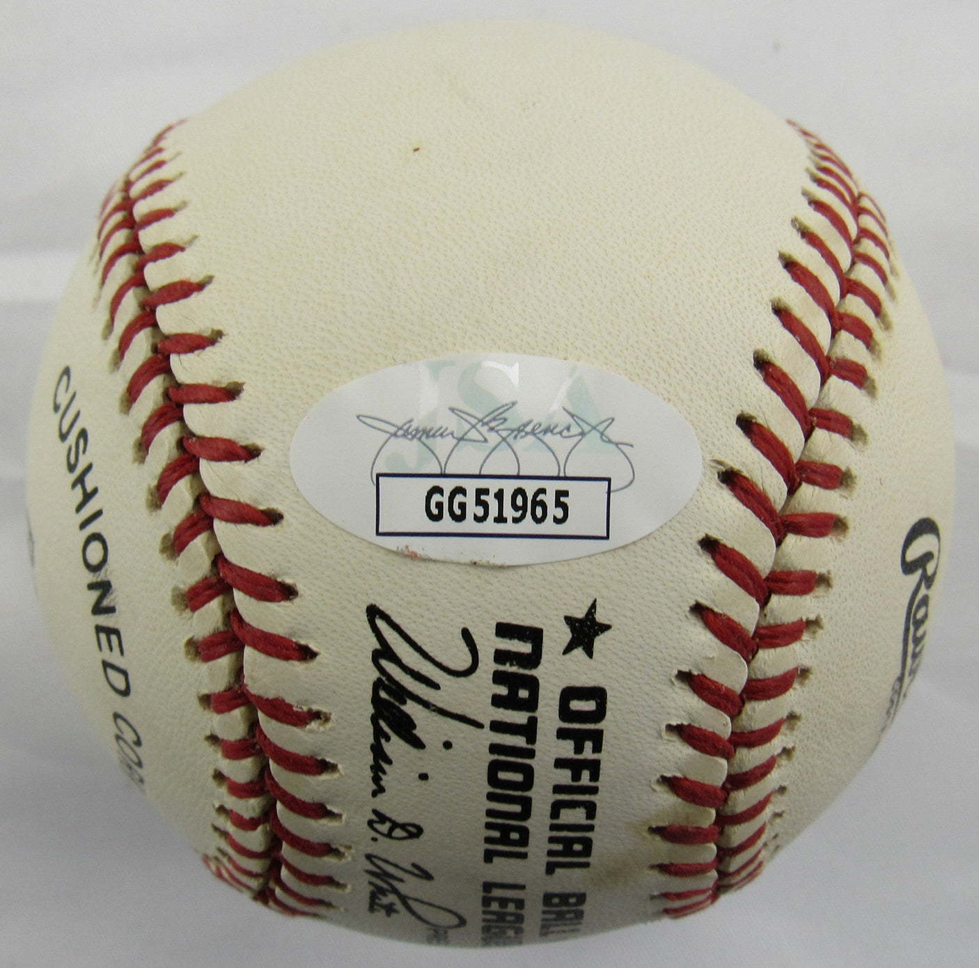 Willie McCovey Signed HOF 86 Auto Baseball JSA GG51965