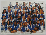 1998 Dallas Cowboys Cheerleaders Signed 8.5x11 Photo - Team Photo