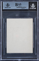 Howard Chandler Christy "Sincerely" Signed 2.25x4.5 Cut Sig BAS Slabbed