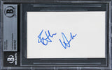 Ethan Hawke Training Day Authentic Signed 3x5 Index Card BAS Slabbed 1