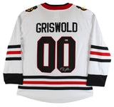 Chevy Chase Christmas Vacation Signed White Fanatics Jersey BAS Witnessed