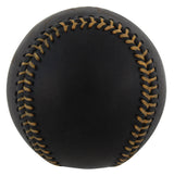 Chevy Chase Fletch Authentic Signed Black Oml Baseball BAS Witnessed #I31969