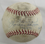 Joe Torre Signed Game Used Auto Rawlings Baseball w/ Insc Steiner LOA