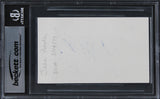 Jason Priestley Beverly Hills, 90210 Signed 3x5 Index Card BAS Slabbed 2