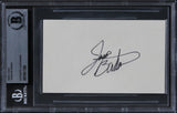 Jason Bateman Ozark Authentic Signed 3x5 Index Card Autographed BAS Slabbed