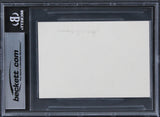 Jason Bateman Ozark Authentic Signed 3x5 Index Card Autographed BAS Slabbed
