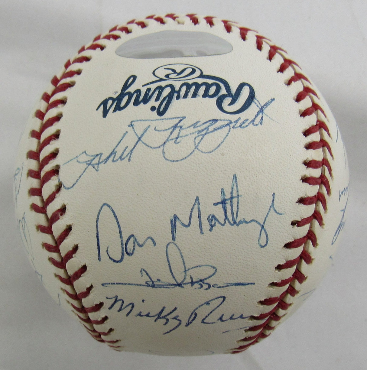 New York Yankees Greats Signed Rawlings Baseball Steiner COA - Derek Jeter, Reggie Jackson