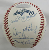 New York Yankees Greats Signed Rawlings Baseball Steiner COA - Derek Jeter, Reggie Jackson
