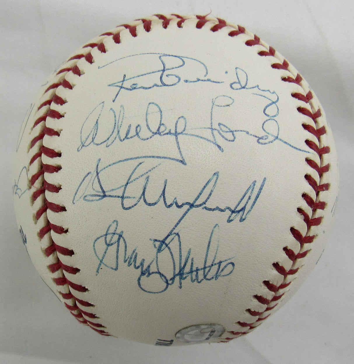 New York Yankees Greats Signed Rawlings Baseball Steiner COA - Derek Jeter, Reggie Jackson