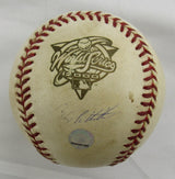 Andy Pettitte Signed Rawlings Baseball MLB Hologram - Game Used World Series Ball.