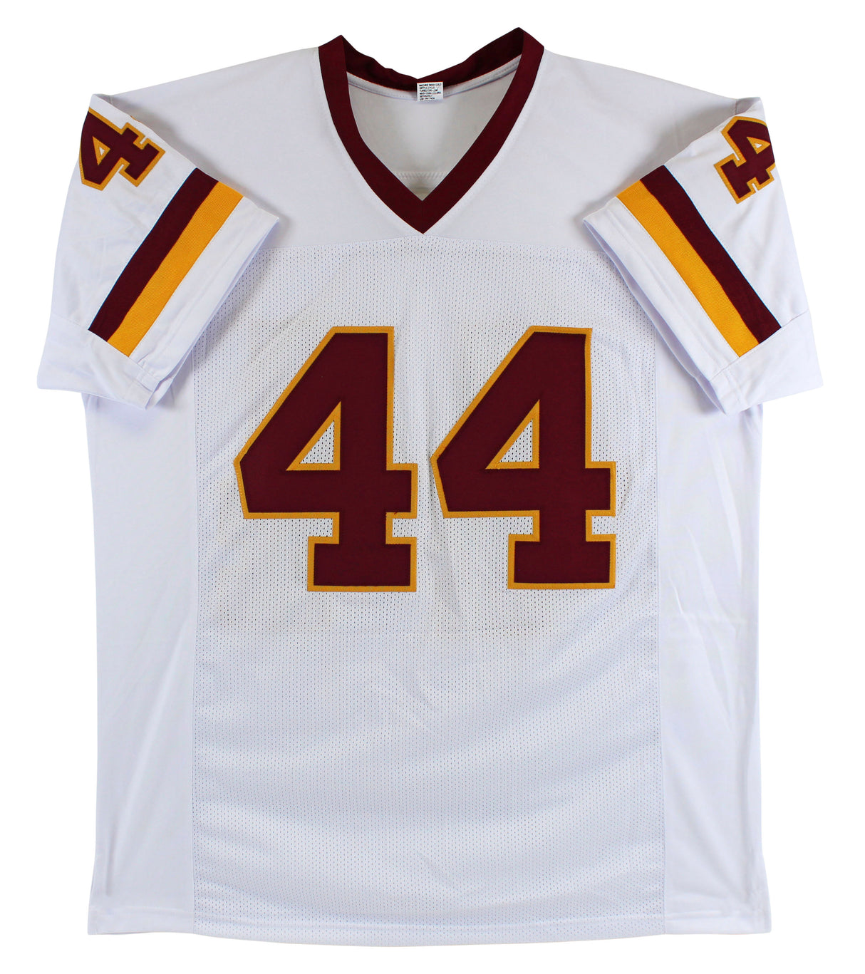 John Riggins Authentic Signed White Pro Style Jersey Autographed BAS Witnessed