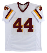John Riggins Authentic Signed White Pro Style Jersey Autographed BAS Witnessed