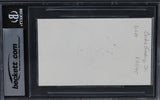 Cuba Gooding Jr. Boyz N The Hood Authentic Signed 3x5 Index Card BAS Slabbed