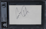 Corey Haim The Lost Boys Authentic Signed 3x5 Index Card Autographed BAS Slabbed