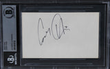 Corey Haim The Lost Boys Authentic Signed 3x5 Index Card Autographed BAS Slabbed