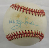 Whitey Ford Signed Auto Rawlings Baseball UDA COA