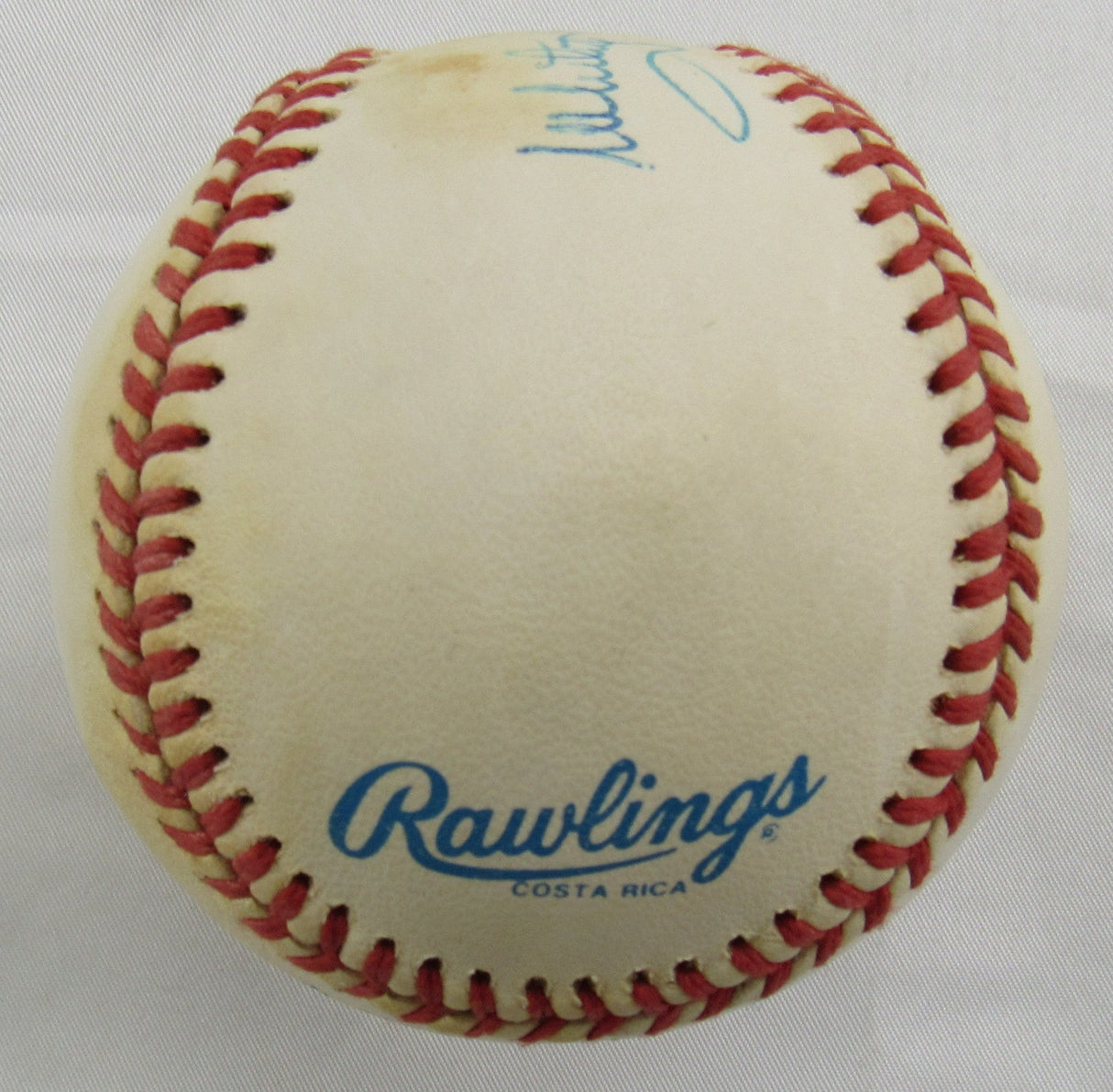 Whitey Ford Signed Auto Rawlings Baseball UDA COA