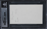 Cary Elwes The Princess Bride Authentic Signed 3x5 Index Card BAS Slabbed