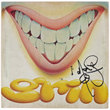 Nils Lofgren Grin Authentic Signed Album Cover W/ Vinyl BAS #Q61651