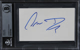 Charlie Day It's Always Sunny in Philadelphia Signed 3x5 Index Card BAS Slabbed