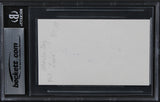 Charlie Day It's Always Sunny in Philadelphia Signed 3x5 Index Card BAS Slabbed