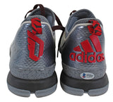 Blazers Damian Lillard Signed 2015 Game Used Adidas Shoes Photomatched RPM & BAS