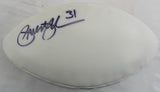 Gale Sayers +1 Signed Wilson Football JSA CL12142