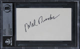 Milton Berle The Milton Berle Show Authentic Signed 3x5 Index Card BAS Slabbed 2