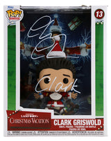 Chevy Chase Christmas Vacation "Clark" Signed VHS Covers #13 Funko Pop BAS Wit 1