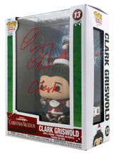 Chevy Chase Christmas Vacation "Clark" Signed VHS Covers #13 Funko Pop BAS Wit 3
