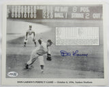 Don Larsen Signed 8x10 Photo JSA CN60137