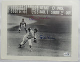 Don Larsen +Billy Martin Signed 8x10 Photo JSA CN60145