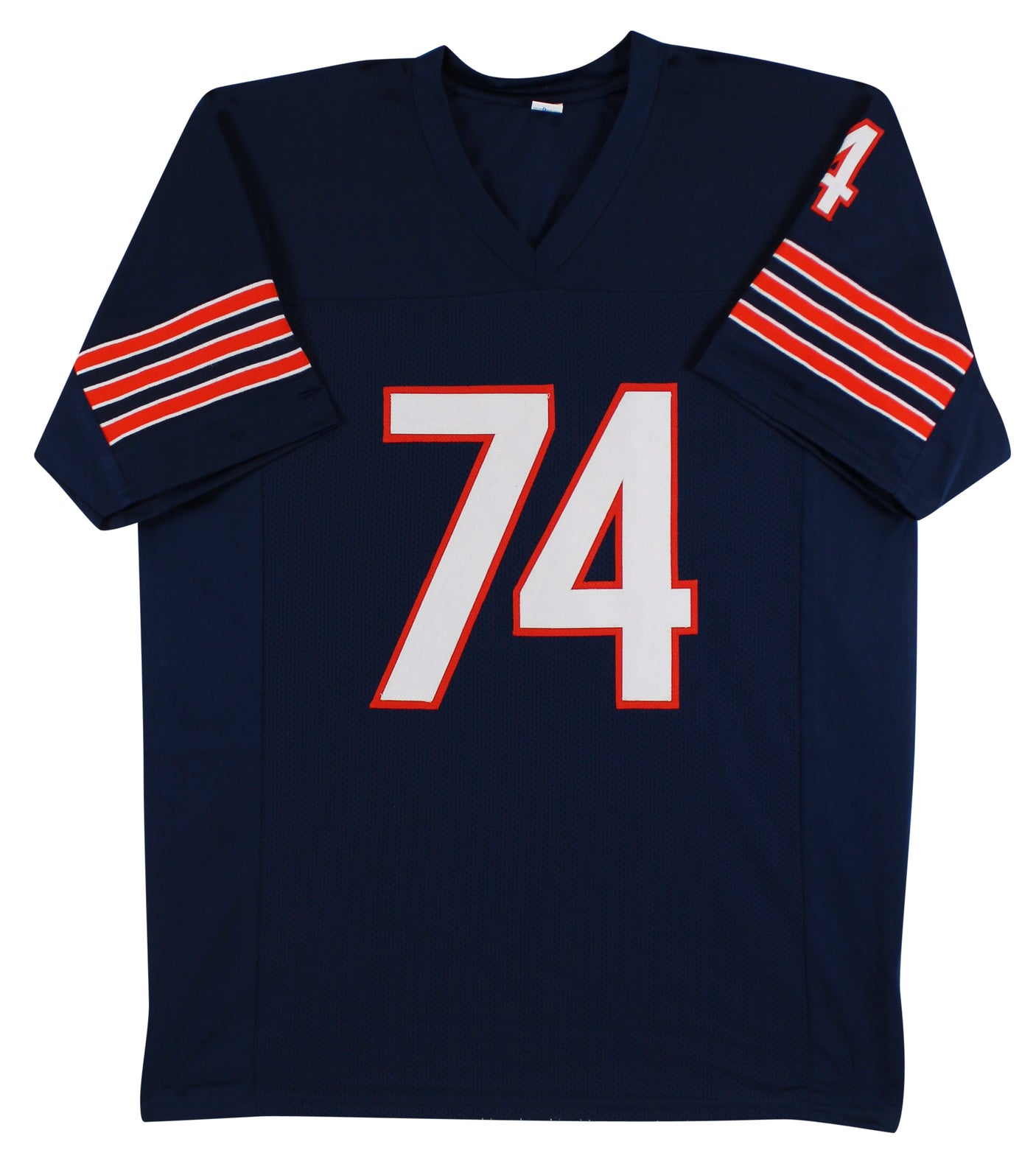 Jim Covert "HOF 20" Authentic Signed Navy Blue Pro Style Jersey BAS Witnessed