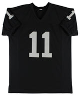 Sebastian Janikowski Authentic Signed Black Pro Style Jersey BAS Witnessed