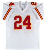 Skyy Moore Authentic Signed White Pro Style Jersey Autographed BAS Witnessed