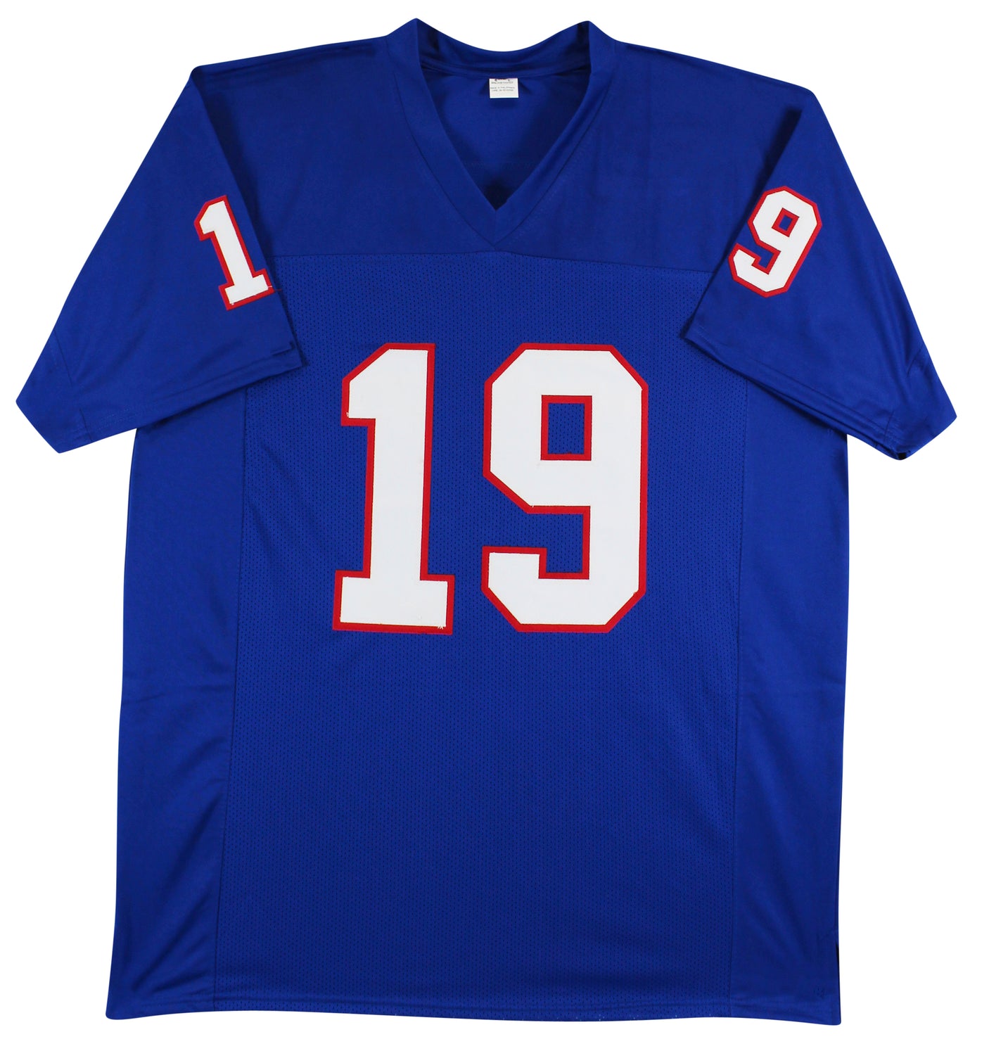 SMU Eric Dickerson Pony Express Authentic Signed Blue Jersey BAS Witnessed