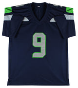 Kenneth Walker III Authentic Signed Navy Blue Pro Style Jersey BAS Witnessed