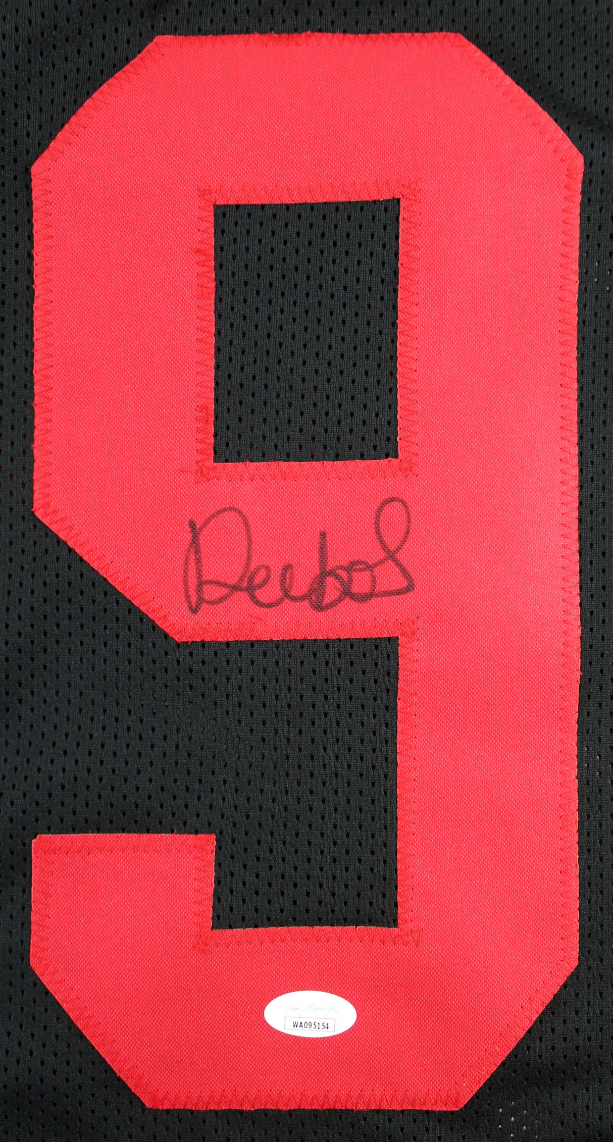 Deebo Samuel Authentic Signed Black Pro Style Jersey Autographed JSA Witness