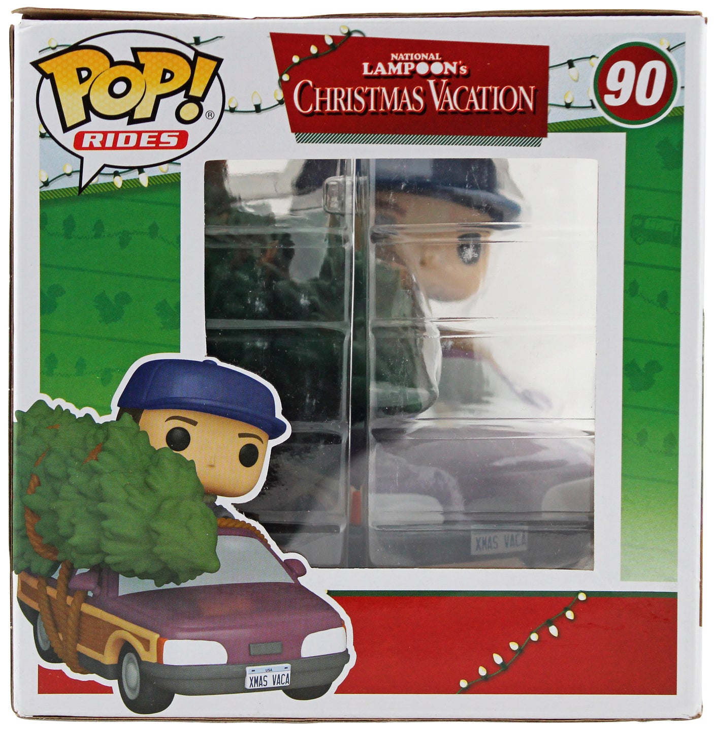Chevy Chase Christmas Vacation Signed #90 Funko Pop Vinyl Figure BAS #WR44209