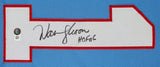 Warren Moon HOF 06 Authentic Signed Light Blue Pro Style Jersey Autographed BAS